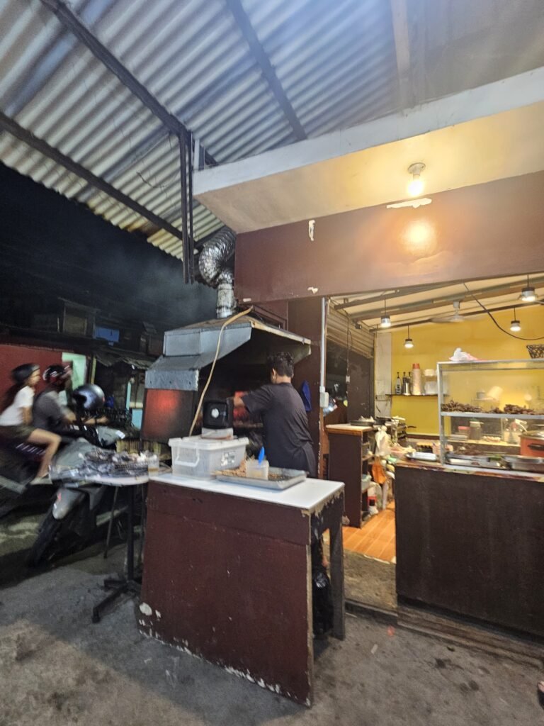 세부 영어캠프 맛집 알렉스 꼬치 매장