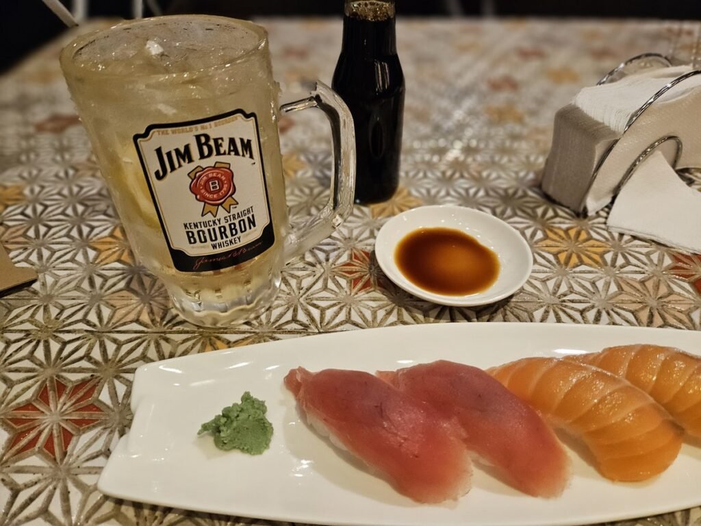 세부 영어캠프 맛집 마츠노야 스시 하이볼