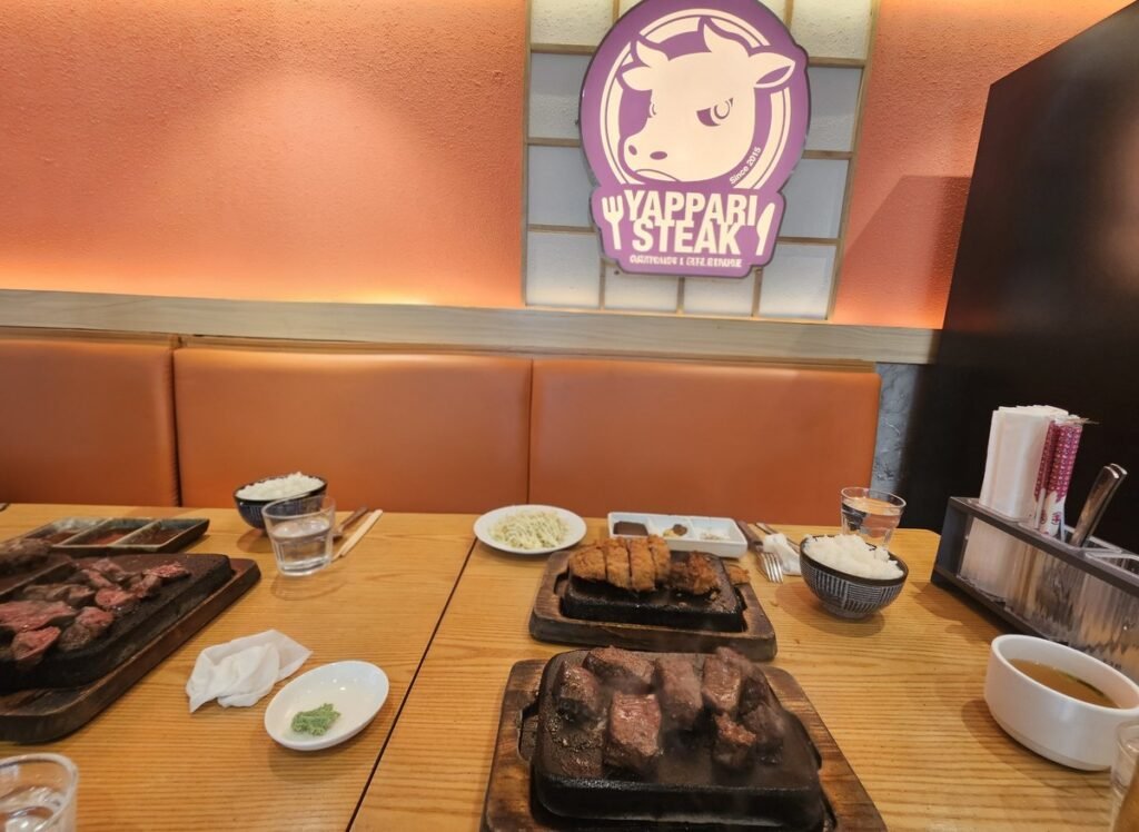 세부 영어캠프 맛집 얏빠리 스테이크 철판 요리